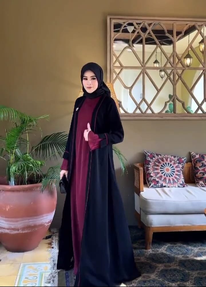 জাফরান কটি আবায়া